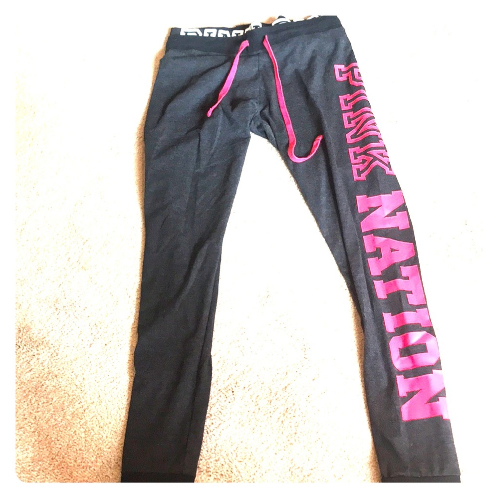 pink nation leggings